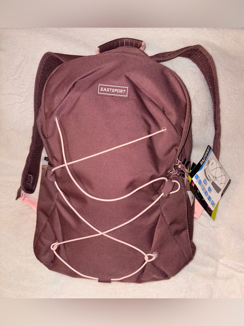 Eastport Ascend Backpack Rose Taupe NWT!